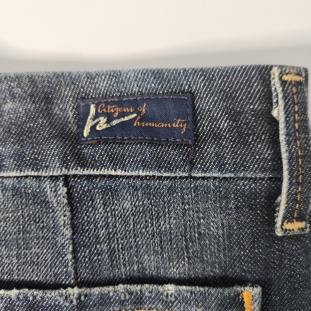 Citizen Of Humanity Denim Skirt, Size 29 - Picture 3 of 9